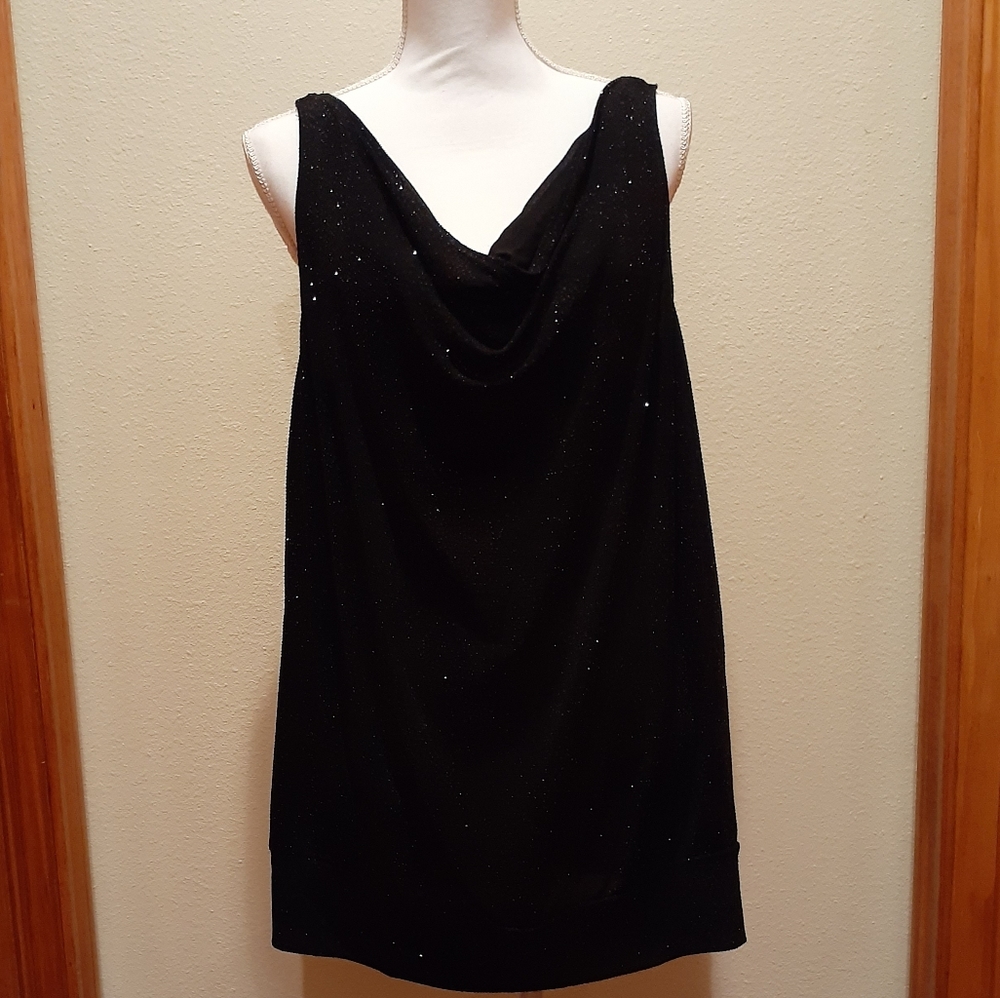 Black Sparkle Blouse